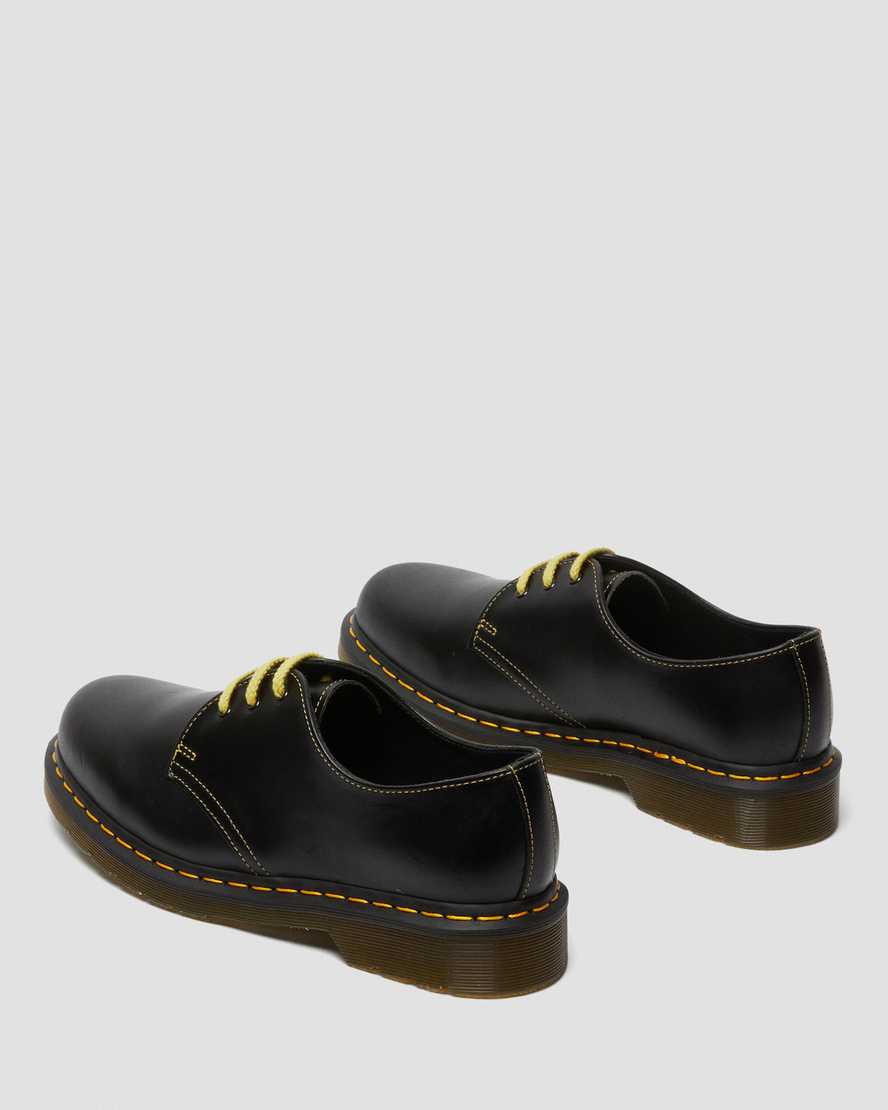 svarta dr martens 1461 atlas oxfordskor för kvinnor