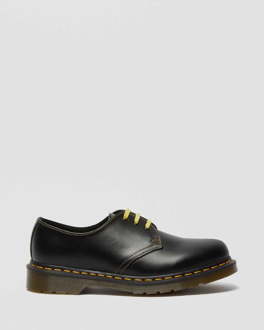 svarta dr martens 1461 atlas oxfordskor för kvinnor