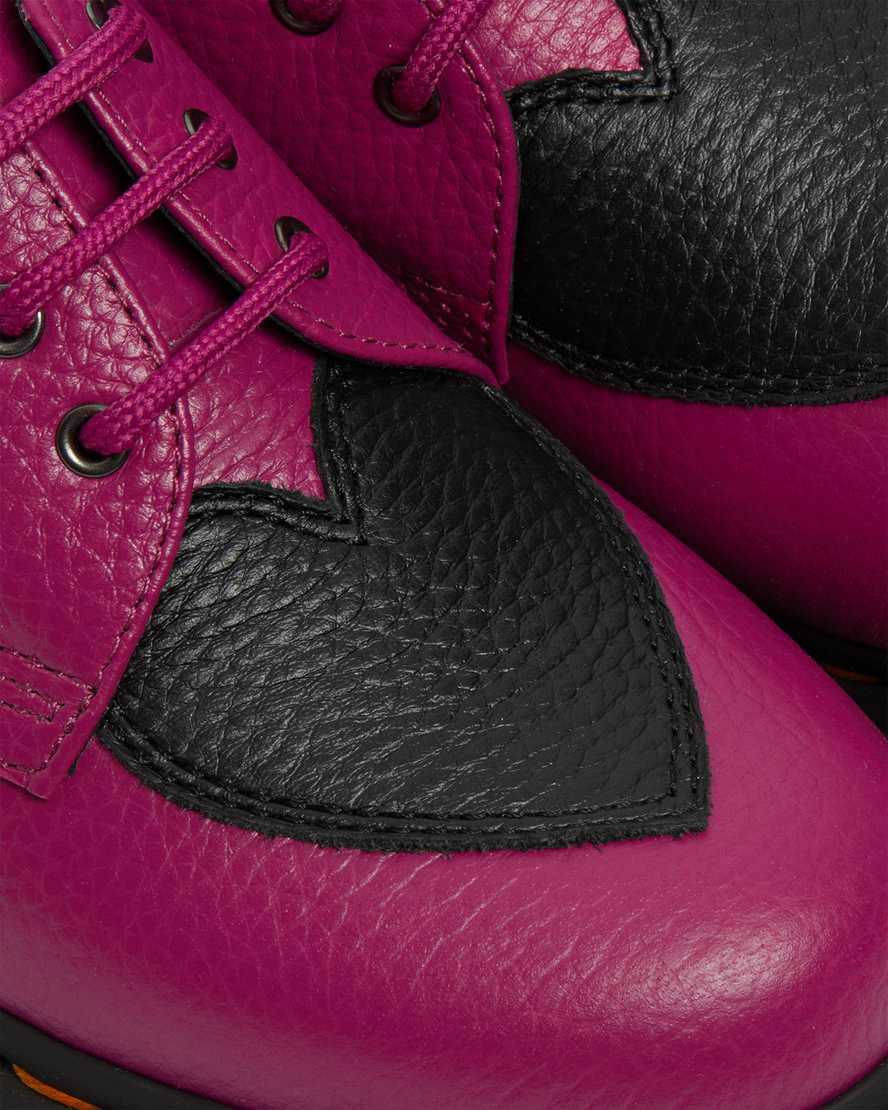 rosa dr martens 1461 amore oxfordskor för kvinnor