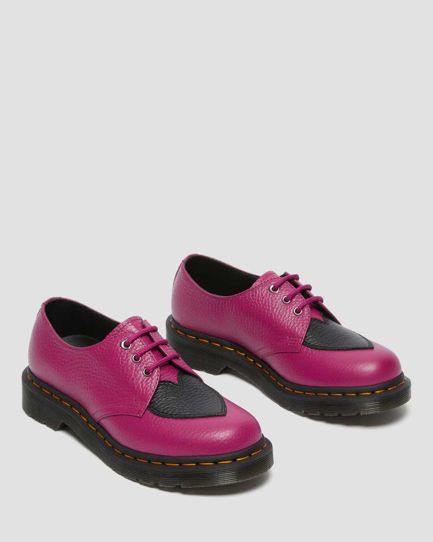 rosa dr martens 1461 amore oxfordskor för kvinnor