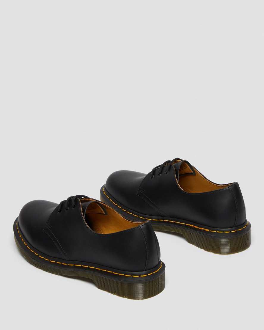 svarta dr martens 1461 smooth oxfordskor för dam