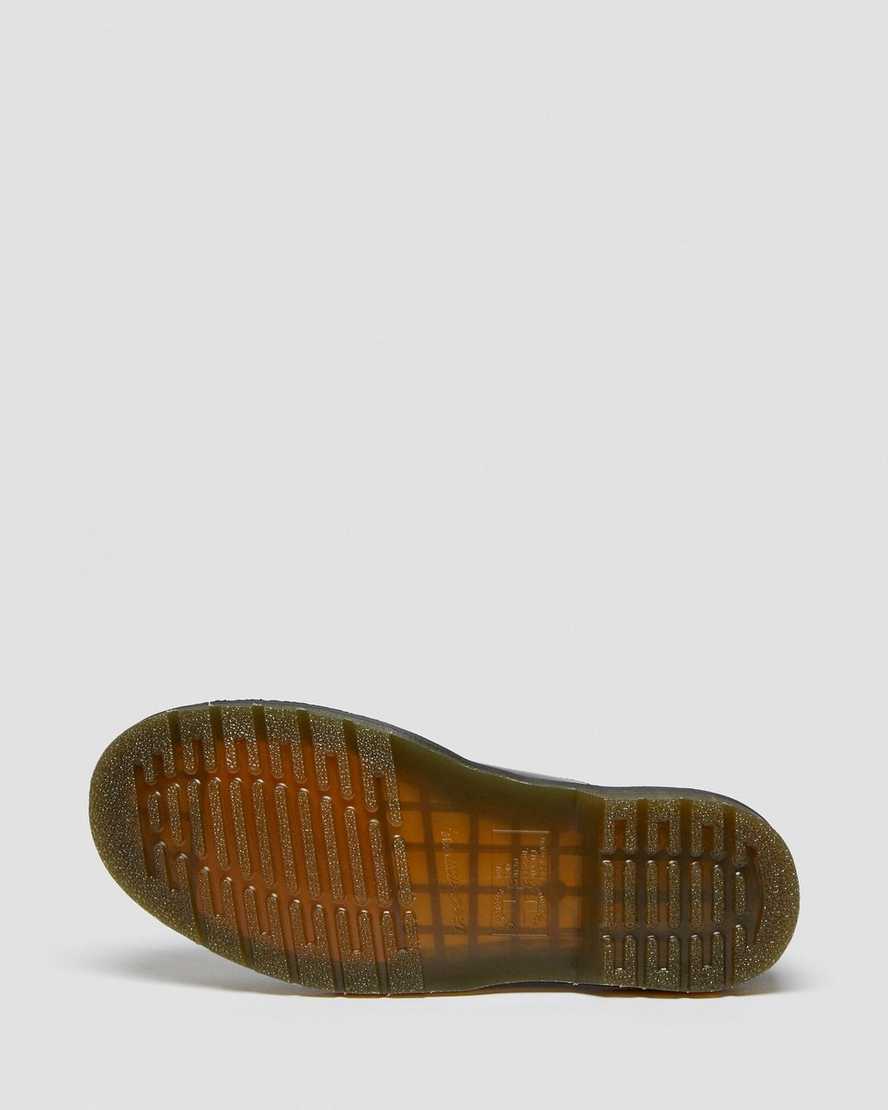 svarta dr martens 1461 smooth oxfordskor för dam