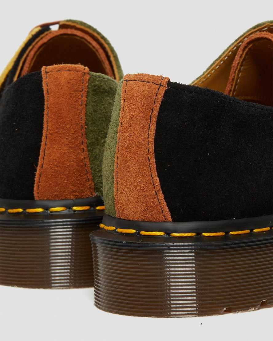 bruna svarta dr martens 1461 made in england dam oxfordskor