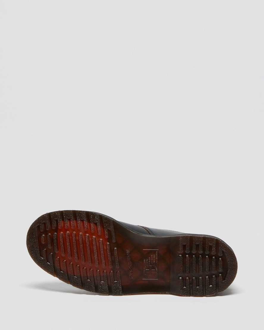 svarta dr martens 1461 ghillie oxfordskor för kvinnor