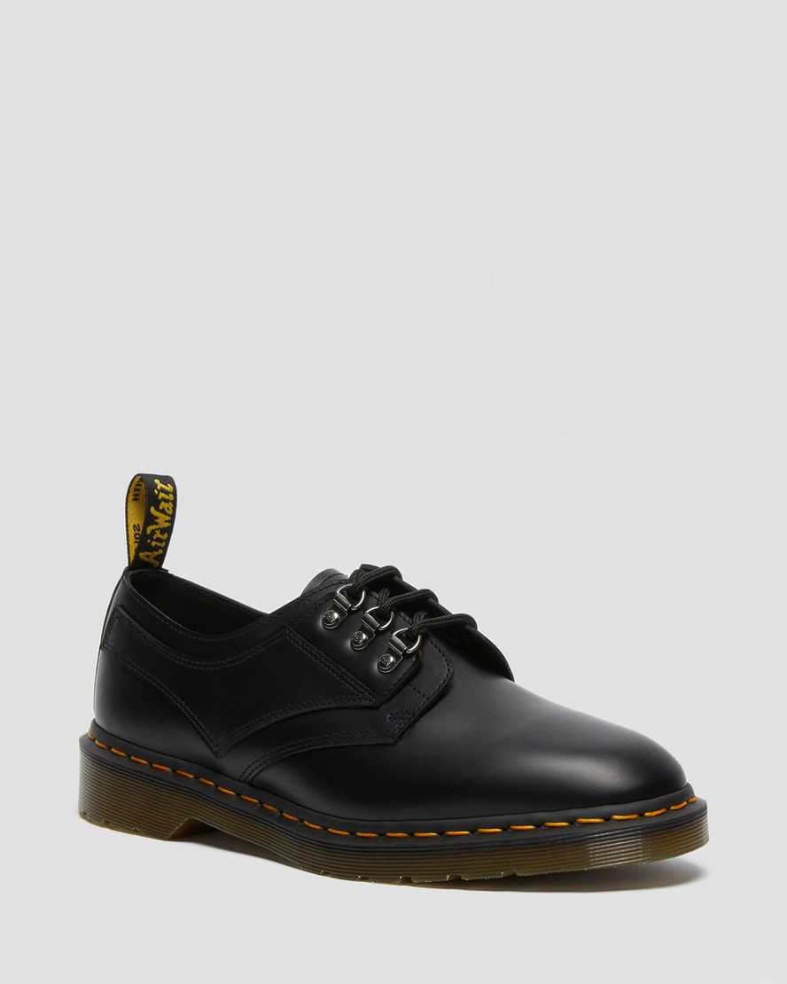 dr martens 1461 verso smooth oxfordskor för kvinnor svarta