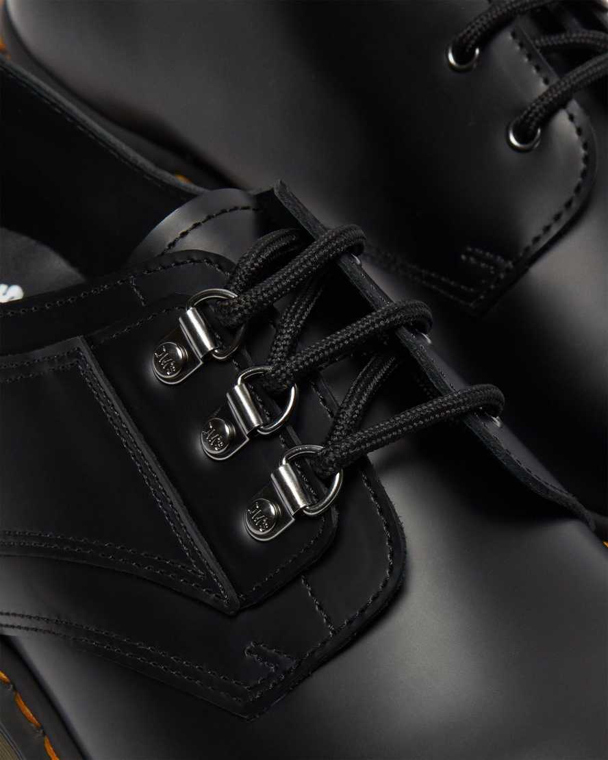dr martens 1461 verso smooth oxfordskor för kvinnor svarta