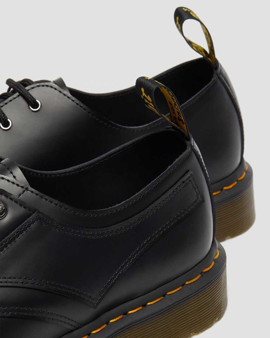 dr martens 1461 verso smooth oxfordskor för kvinnor svarta