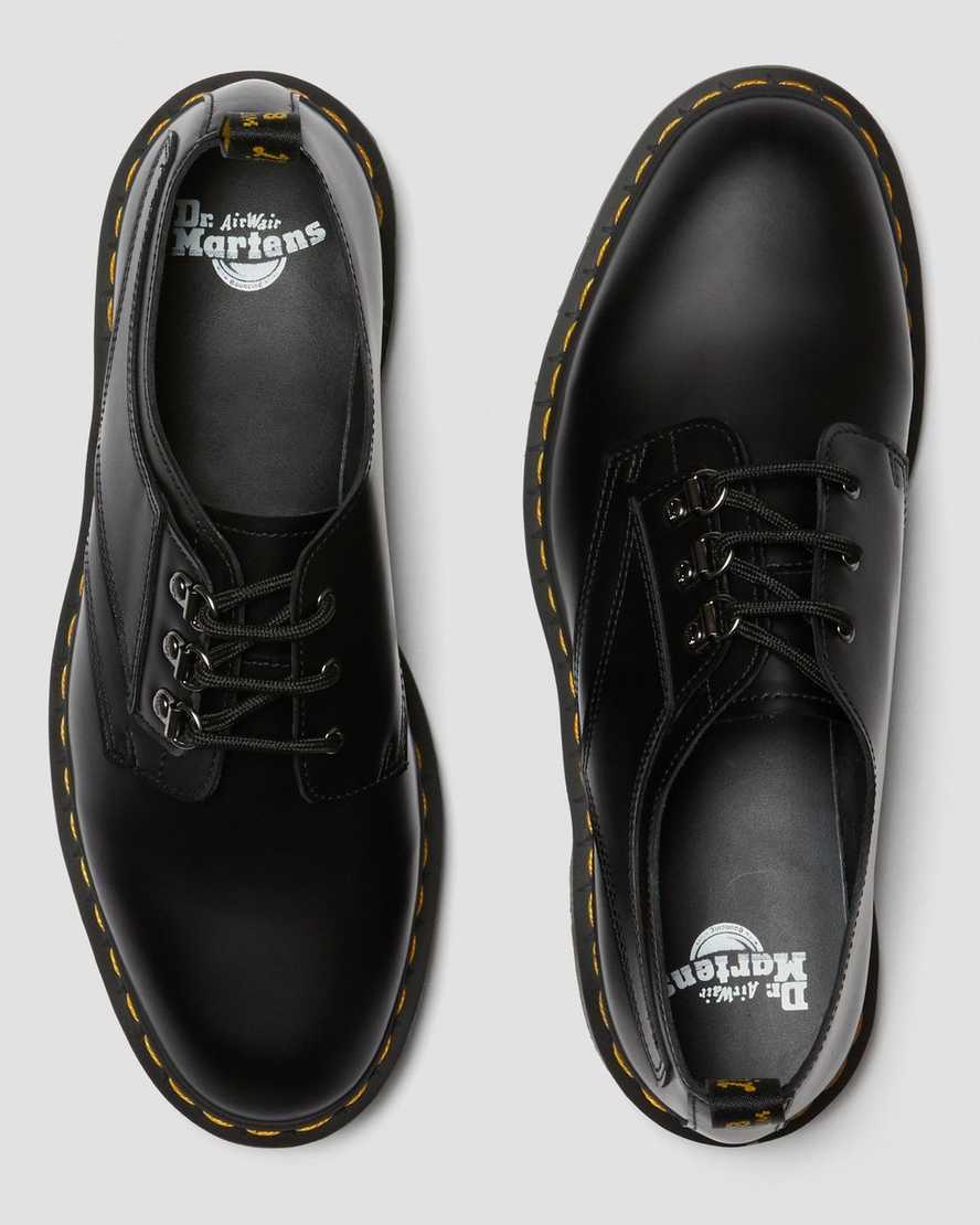 dr martens 1461 verso smooth oxfordskor för kvinnor svarta