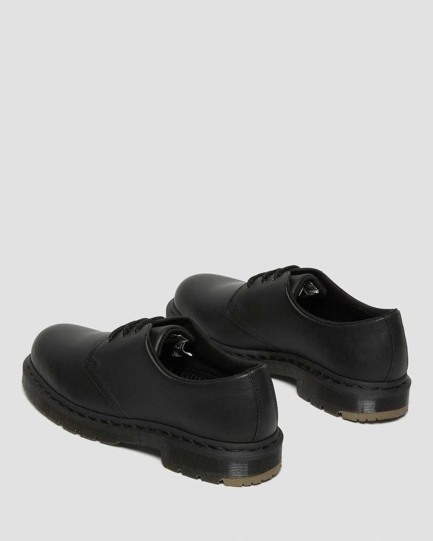 svarta dr martens 1461 mono halkfria oxfordskor för dam