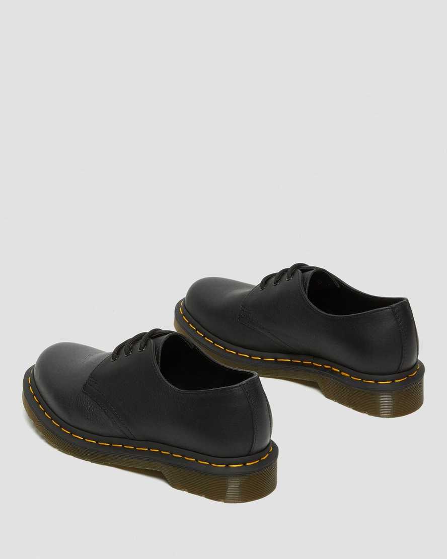 svarta dr martens 1461 virginia oxfordskor för kvinnor