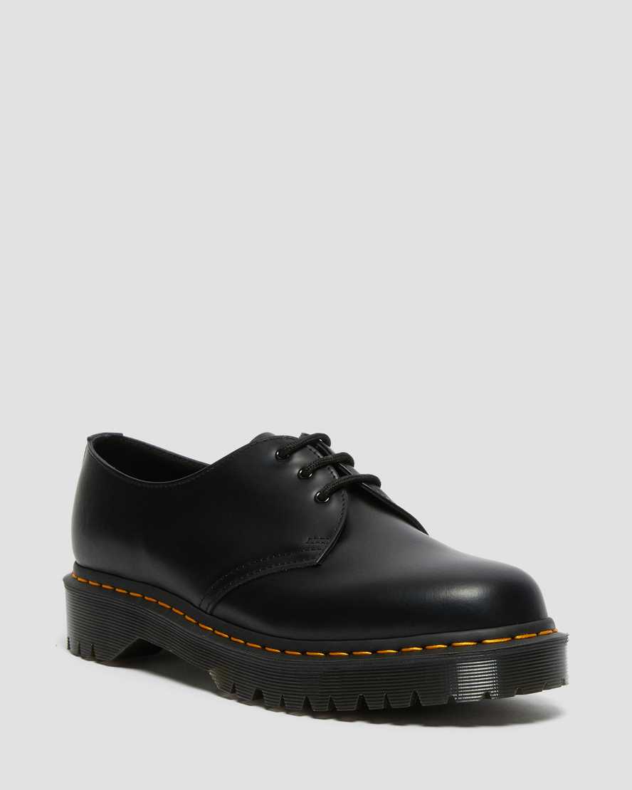 dr martens 1461 bex smooth oxfordskor för kvinnor i svart