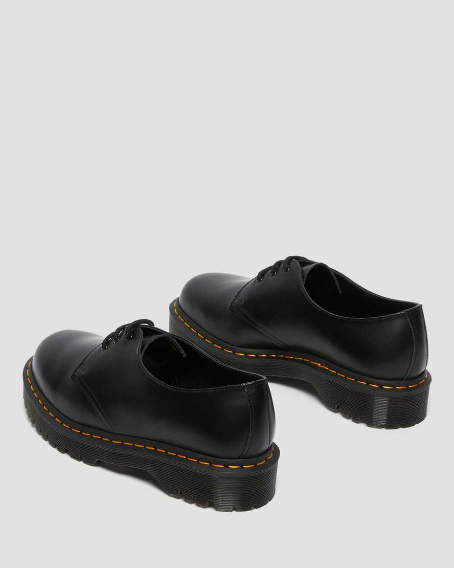dr martens 1461 bex smooth oxfordskor för kvinnor i svart