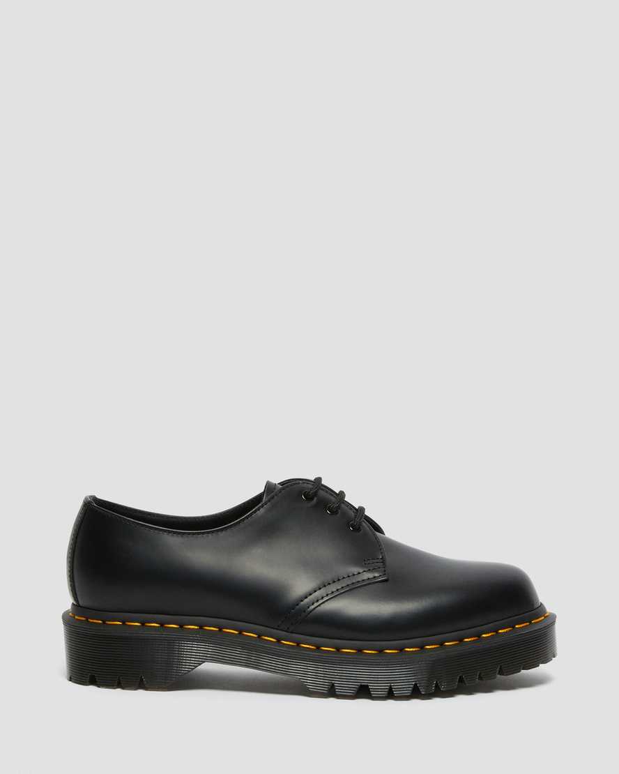 dr martens 1461 bex smooth oxfordskor för kvinnor i svart