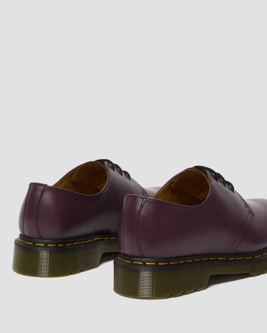 lila dr martens 1461 smooth oxfordskor för kvinnor
