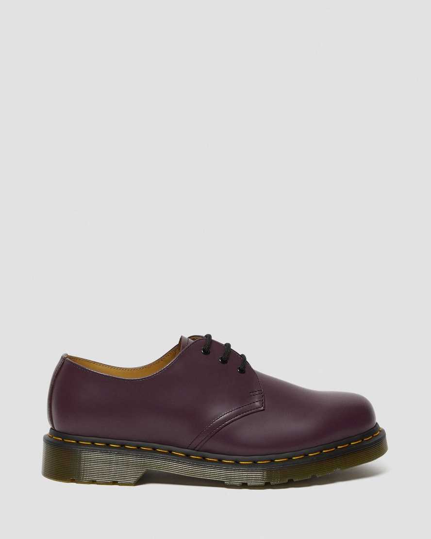 lila dr martens 1461 smooth oxfordskor för kvinnor