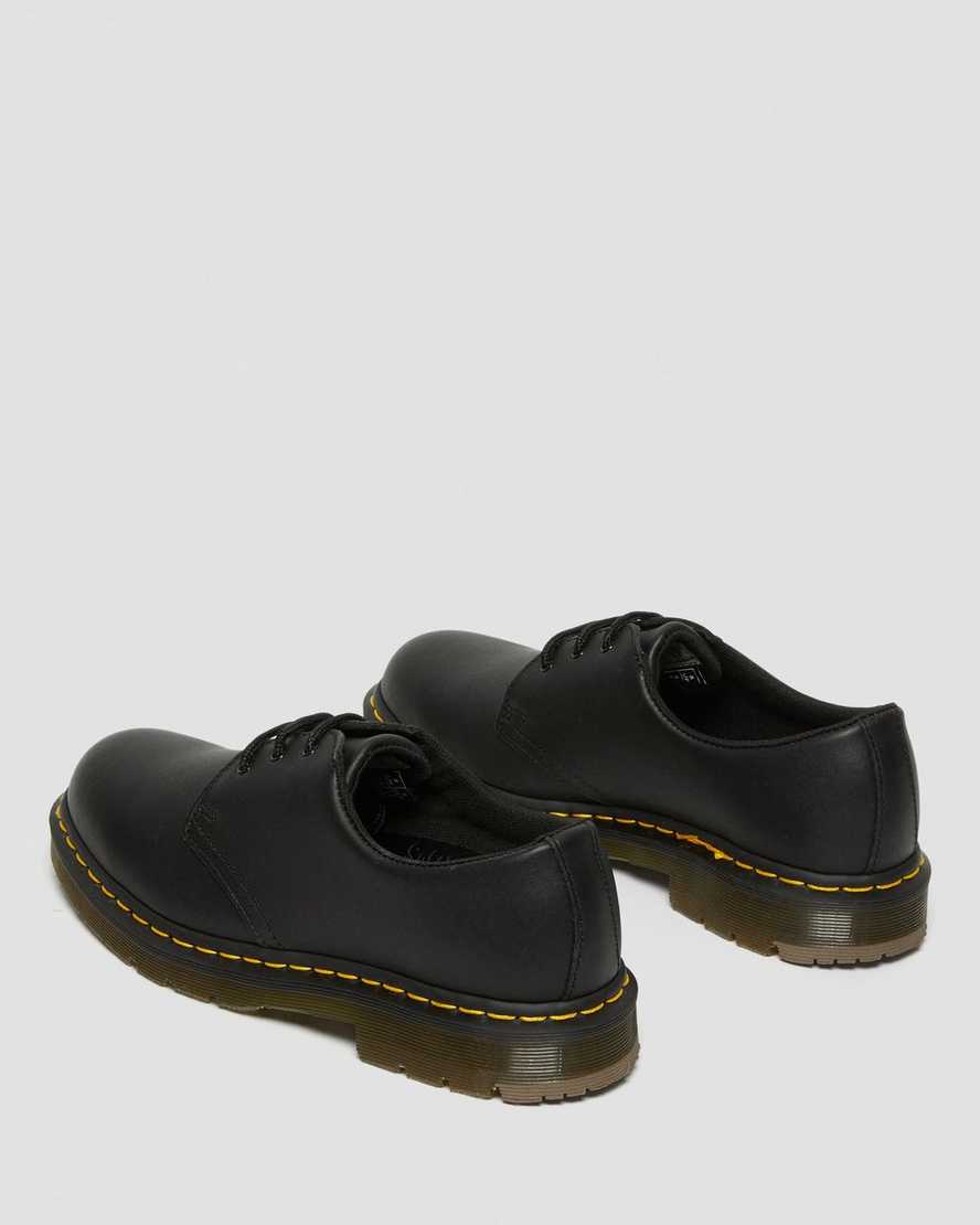 svarta dr martens 1461 halkfria oxfordskor för dam