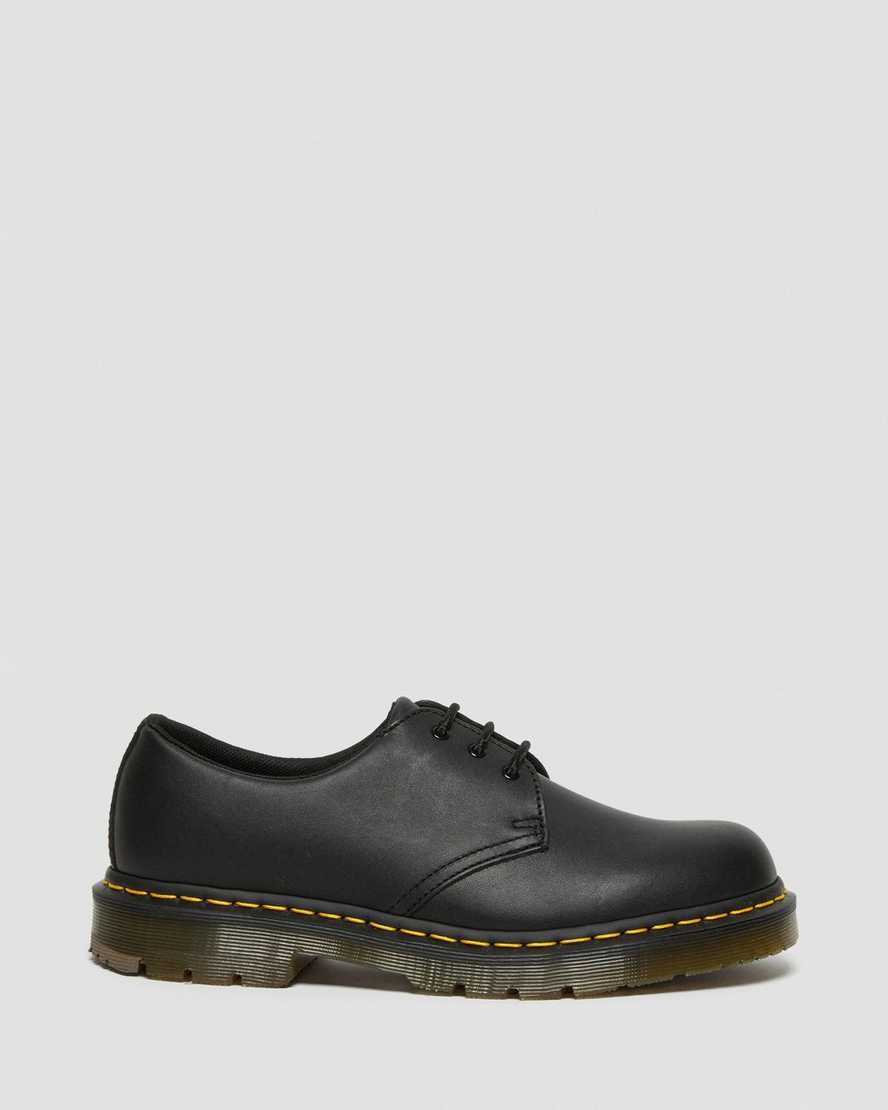 svarta dr martens 1461 halkfria oxfordskor för dam
