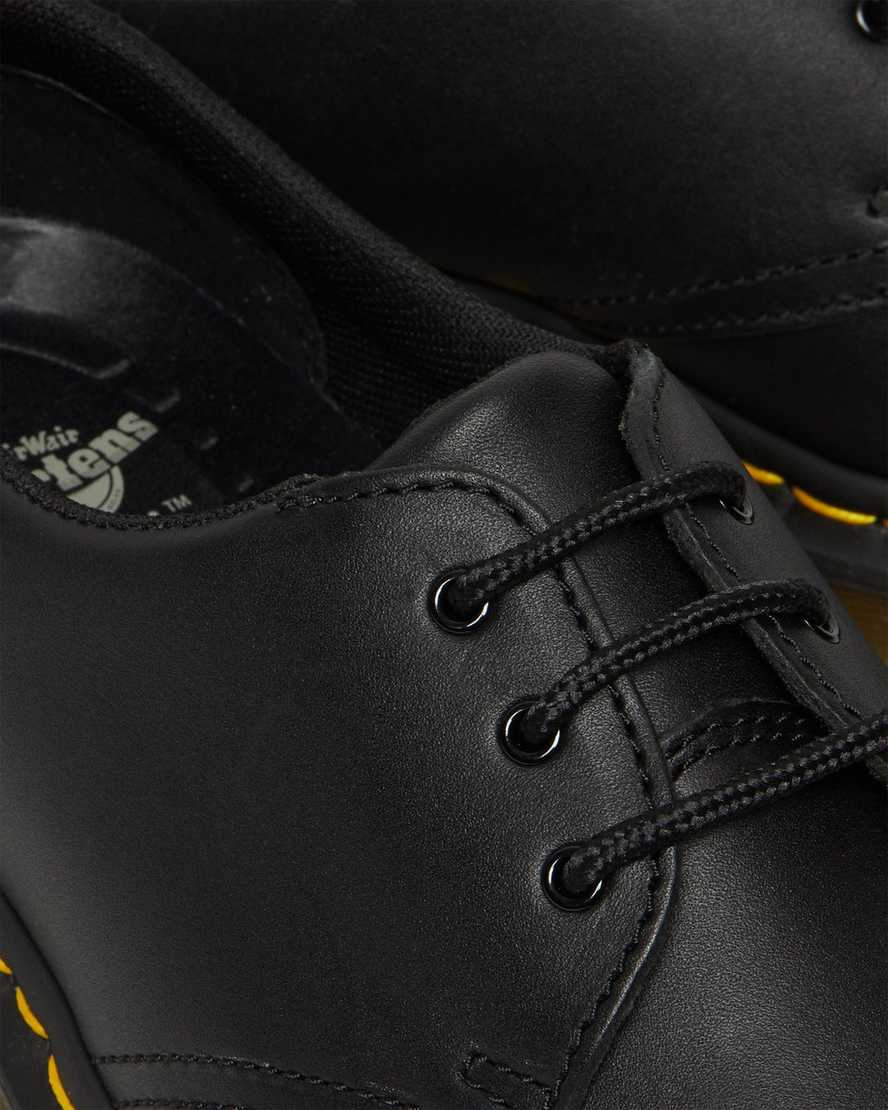 svarta dr martens 1461 halkfria oxfordskor för dam