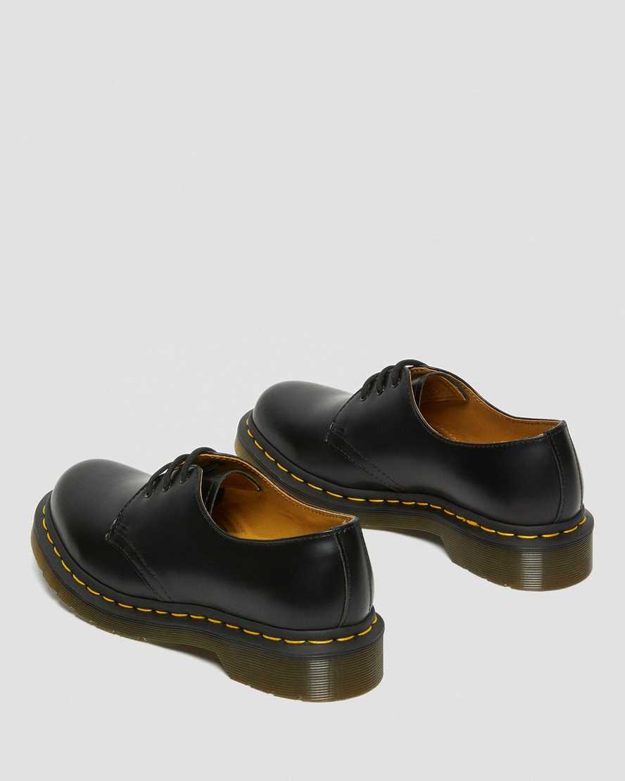 svarta dr martens 1461 smooth oxfordskor för dam