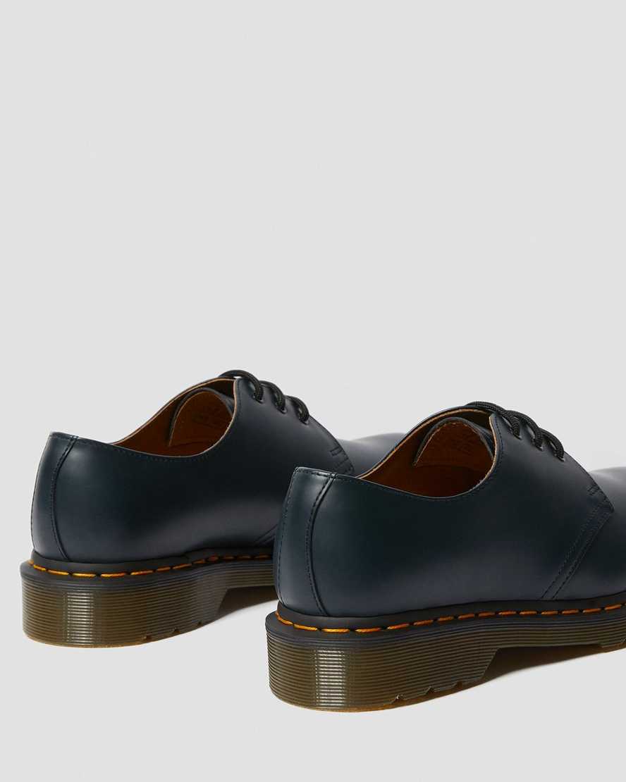 dr martens 1461 smooth oxfordskor för kvinnor i marinblått