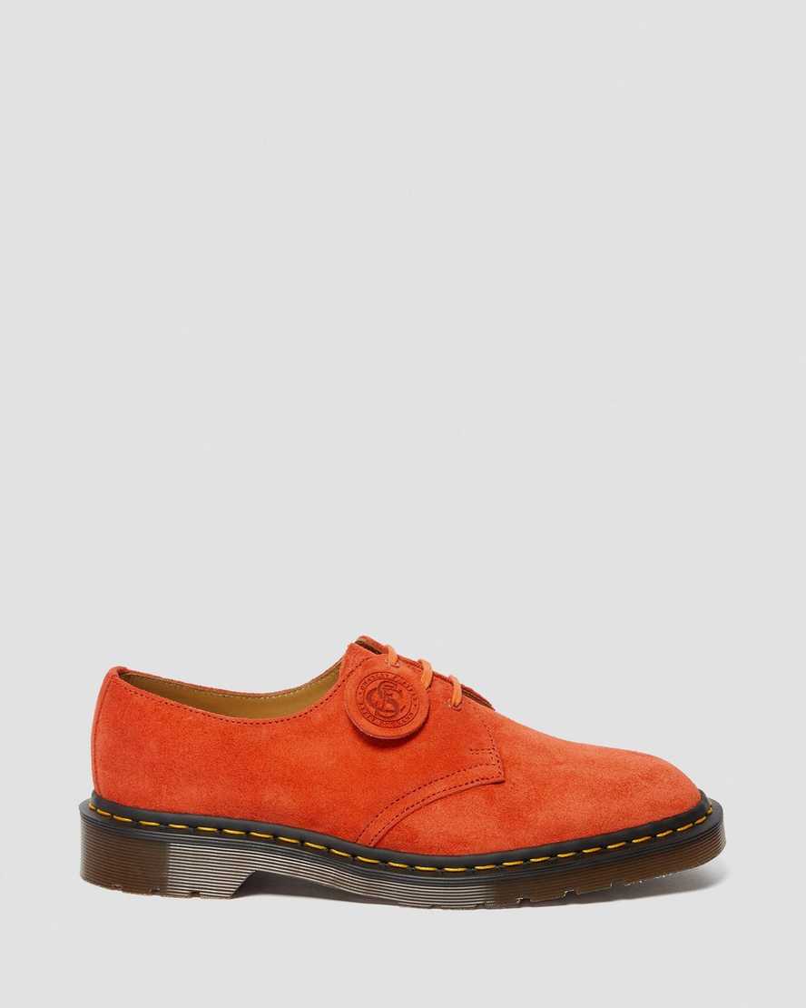orange dr martens 1461 made in england oxfordskor för kvinnor