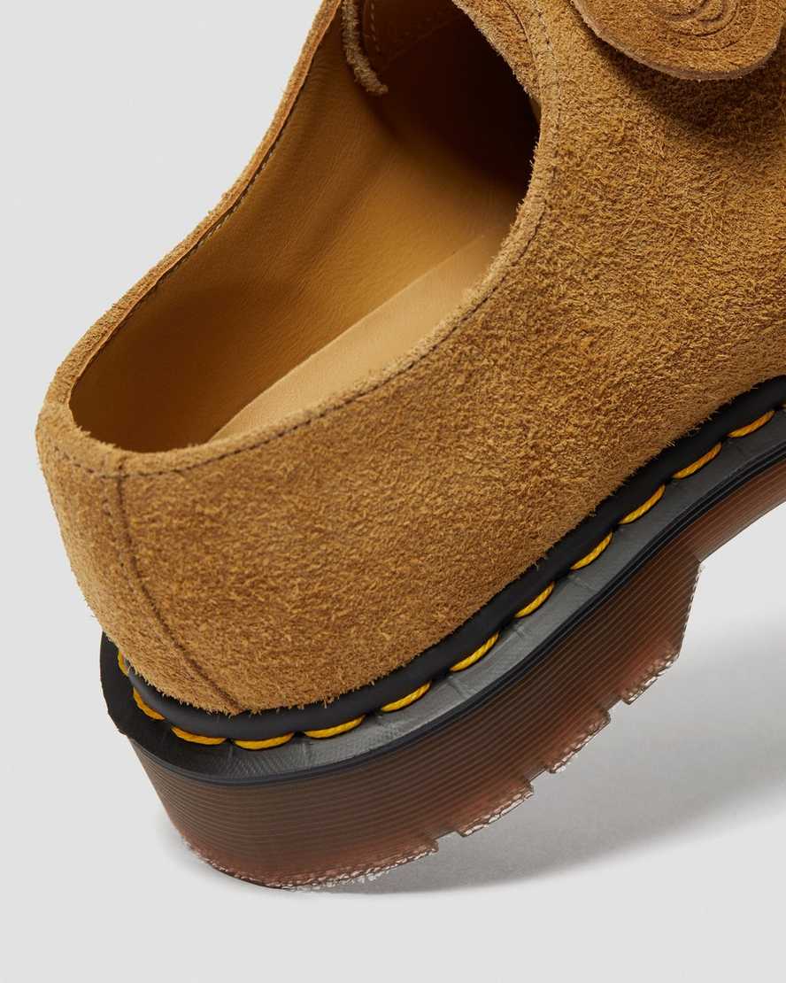 bruna dr martens 1461 made in england oxfordskor för kvinnor
