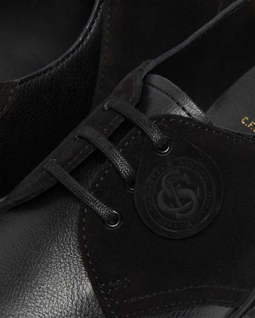 svarta dr martens 1461 sadelskor för dam