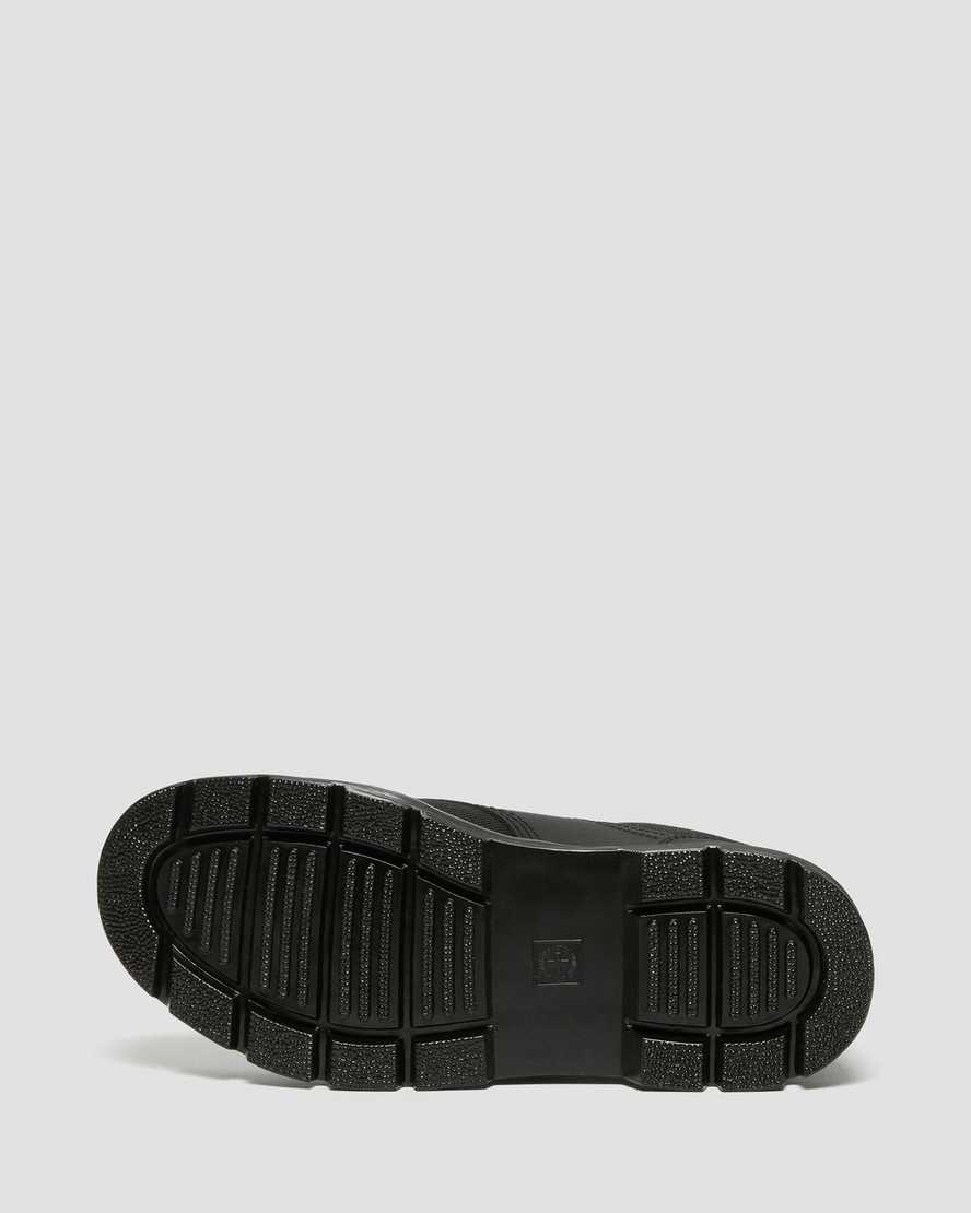svarta dr martens reeder mono utility-skor för kvinnor