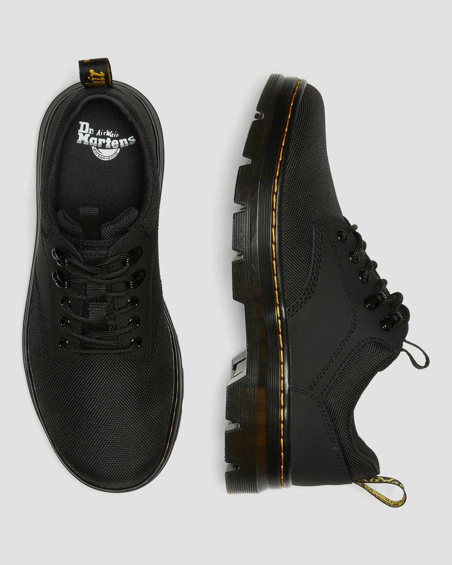 svarta dr martens reeder utility-skor för kvinnor