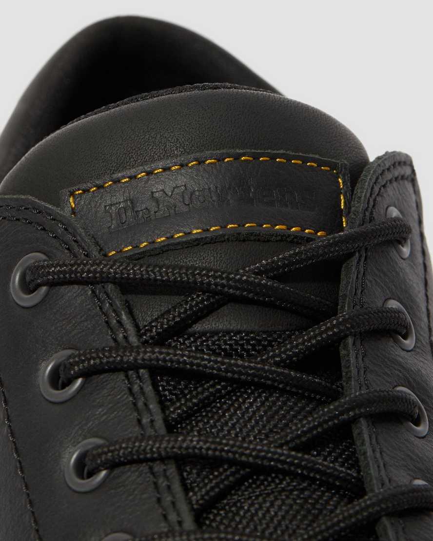 svarta dr martens maltby halksäkra arbetsskor för dam